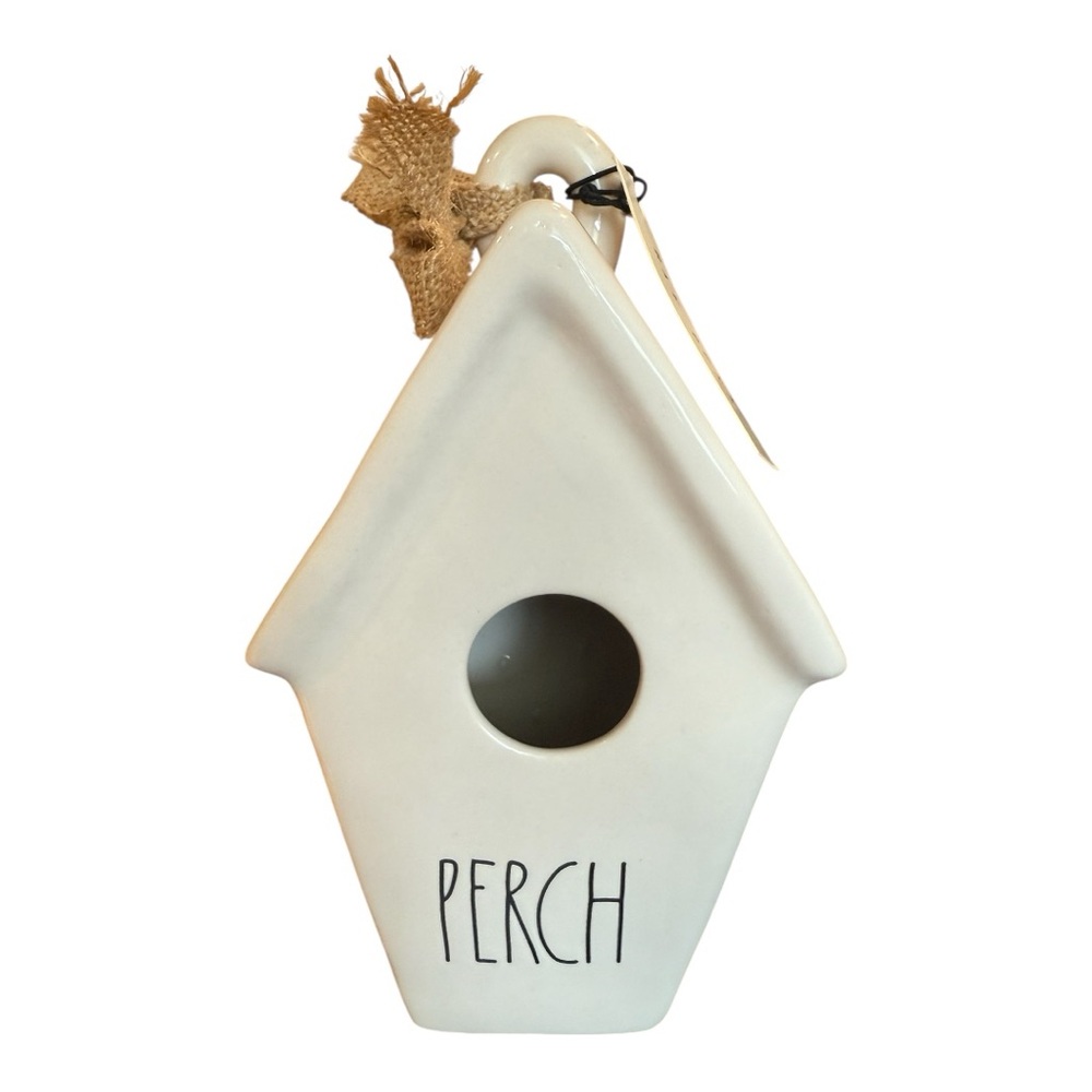 Rae Dunn Perch Birdhouse NWT
